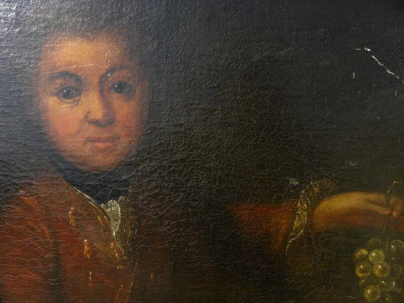 Old master 18th century painting of a young prince possibly Spanish