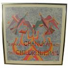 CHAIM GROSS (1904-1991) pencil signed limited edition print Chanukah theme by Jewish artist