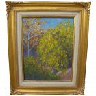 Contemporary American impressionist signed landscape painting