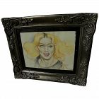 Madonna original caricature drawing by contemporary gallery artist "14"