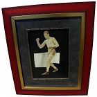 Boxer JACK DEMPSEY (1895-1983) original early autograph signature with 1922 dedication on cutout photo of the fighter