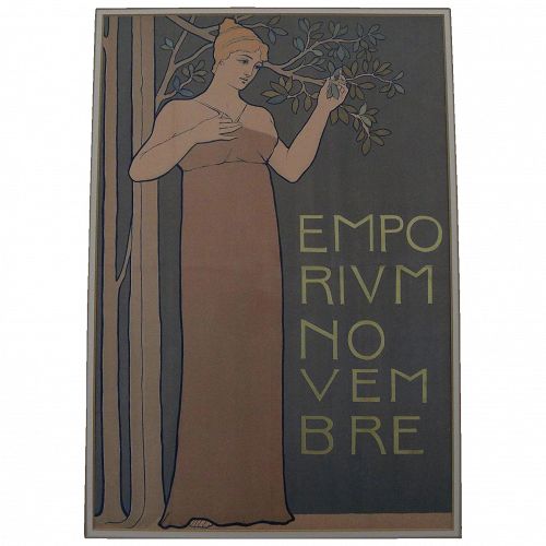 Emporium Novembre circa 1918 small poster by artist Pierre Ori