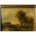 Nineteenth century landscape painting after Old Masters