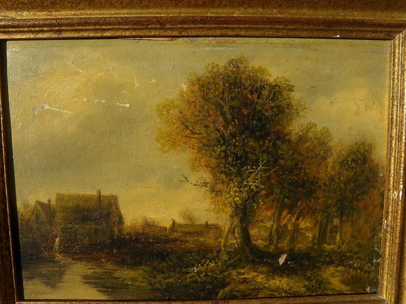 Nineteenth century landscape painting after Old Masters