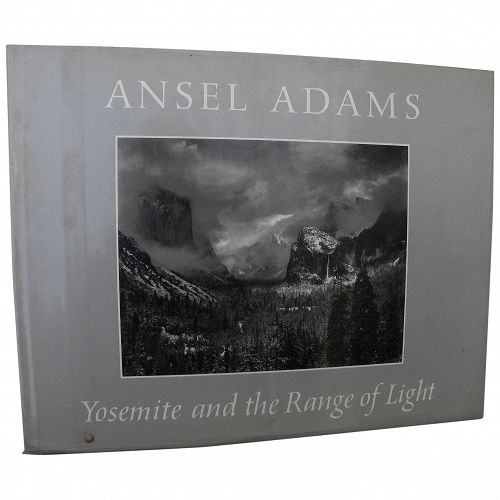 ANSEL ADAMS (1902-1984) signed book "Yosemite and the Range of Light" 1979