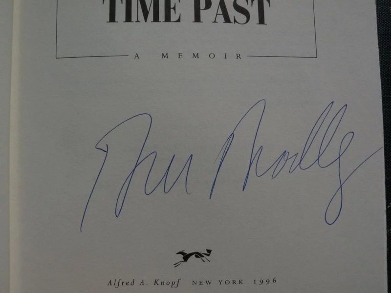 BILL BRADLEY signed book Knicks basketball star