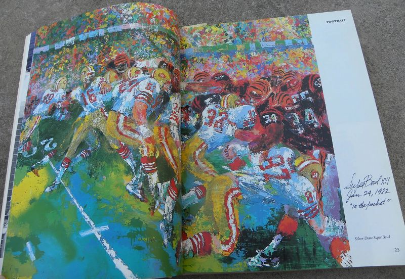 LEROY NEIMAN (1921-2012) signed and inscribed 1983 book &quot;Winners&quot; by the famous American sports artist