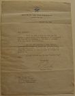 RICHARD NIXON signed letter 1956 as vice-president