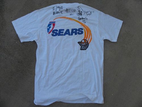 Los Angeles Sparks signed autographed t-shirt championship team