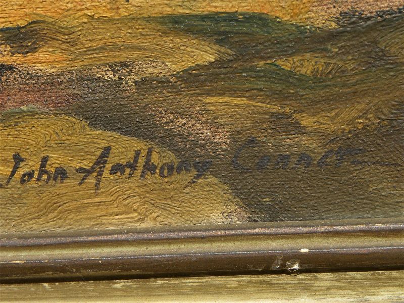 JOHN ANTHONY CONNER (1892-1971) California painting mountain stream