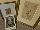 MARCEL-LENOIR (1872-1931) **two** ink drawings by French artist