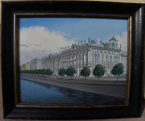 Russian art contemporary painting Winter Palace St. Petersburg