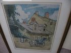 LOUIS OSCAR GRIFFITH (1875-1956) Louisiana art signed etching