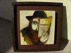 IRWIN BROWN (1928-2020) Judaica collage art by California artist