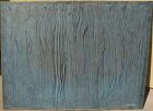 KARL McINTOSH (1940-2009) blue abstract painting signed 1970's
