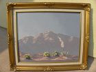 KATHI HILTON (1939-2021) California art plein air desert painting
