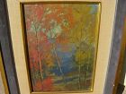 DAVE STIRLING (1887-1971) Colorado art autumn impressionist painting