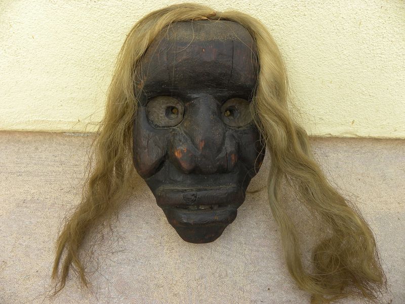 Iroquois false face mask New York State Native American