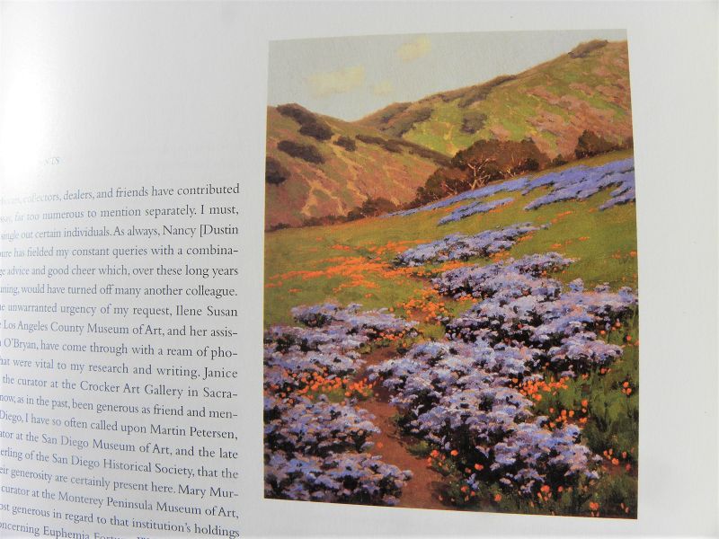 California plein air art coffee table book signed by Joan Irvine Smith
