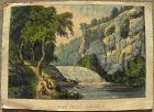 Currier & Ives original antique lithograph Tallulah Falls Georgia