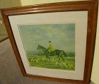 A. J. MUNNINGS 1878-1959 equestrian print English master artist