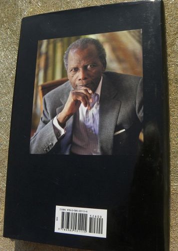 SIDNEY POITIER 1927-2022 signed book "Montaro Caine" by famed actor