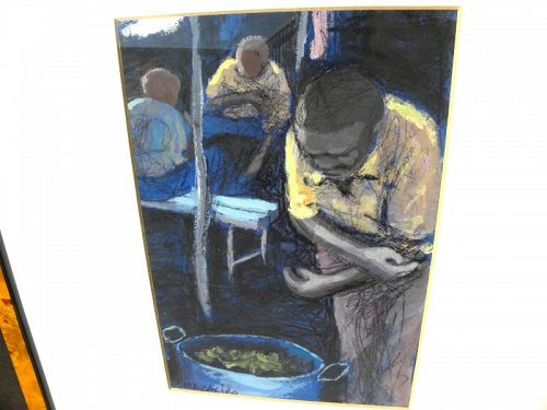 MUNYARADZI MAZARIRE 1981- African artist contemporary painting