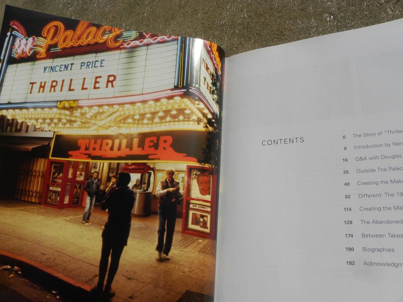 DOUGLAS KIRKLAND signed book &quot;The Making of Thriller&quot; Michael Jackson