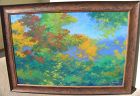 ROBERT A. RICHERT (1947-) California art painting colorful autumn