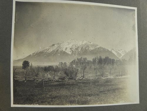 Early California Sierra photograph ANDREW ALEXANDER FORBES 1862-1921