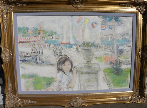 French impressionist painting style of Gisson Grau Sala Dufy