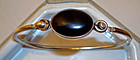 Sterling Silver Onyx Mexican Bracelet Taxco Markings