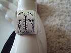 Vintage Sterling Ring MEXICO MARKS Adam and Eve