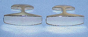 Ronald Pearson Sterling Modernist Cuff Links