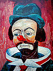 8 Vintage Clown Prints by Michele 1966 Award Winning Collection
