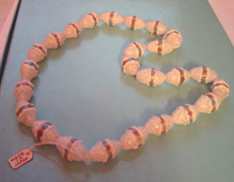 Fine Glass Strand of Beads For a Necklace Japan circa 1940