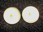 Lovely Vintage Mustard Seed Screwback Earrings Signed