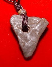 Chinese Neolithic Stone Pendant - 3,000 BC