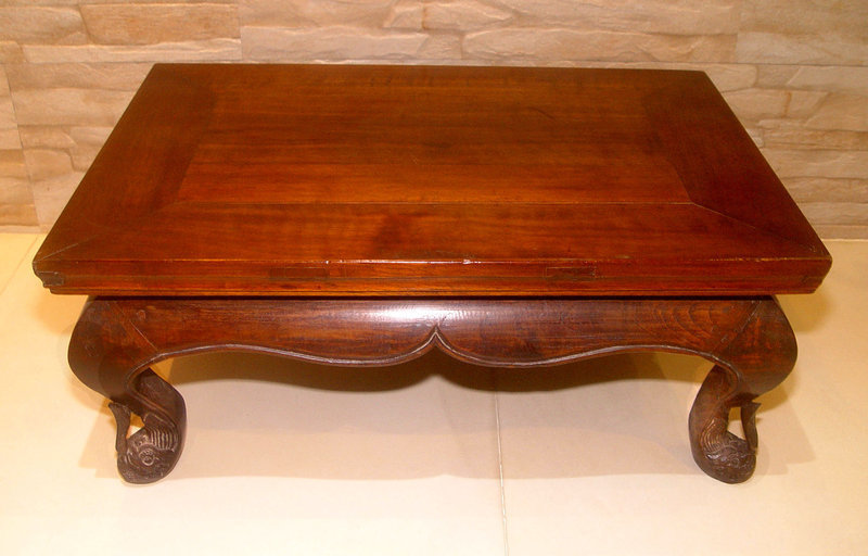 Antique Chinese Blackwood Day Bed or Low Table