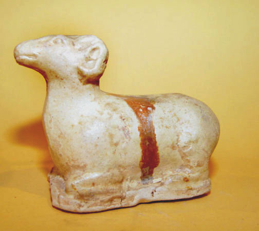 Chinese Glazed Tang Sheep - Tang Dynasty 618-907AD