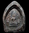 Burmese Pagan (Bagan) Votive Tablet of Buddha - 9th Century