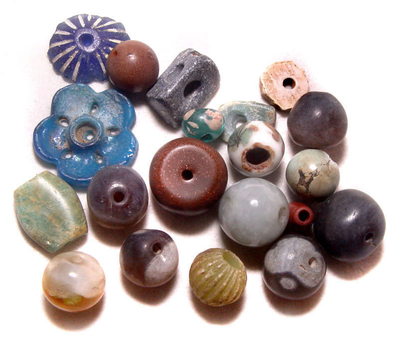 Twenty Chinese Old Beads
