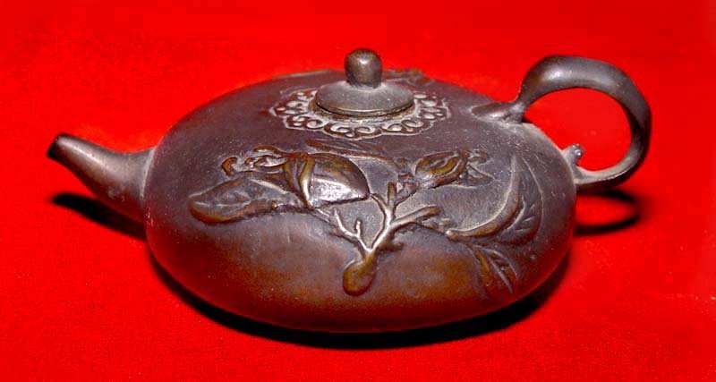 Japanese Bronze Suiteki Water Dropper - 19th Century