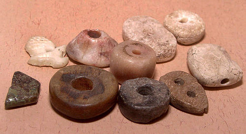 Ten Chinese Ancient Beads