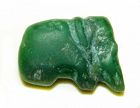 Pyu Fluorite Elephant Pendant 100-500AD