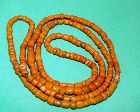 Rare Asian  Neolithic Ceramic Bead Necklace 500 - 1,000 BC
