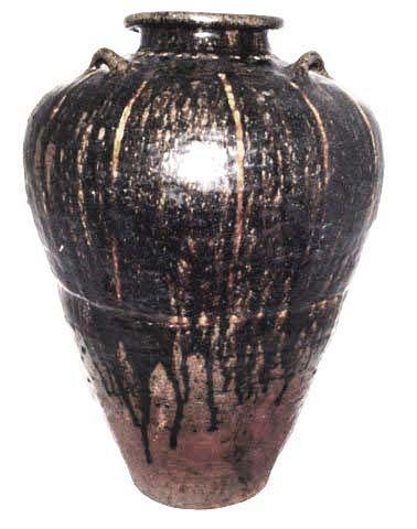 Rare Important Glazed Vietnamese Vase /Jar- 16th Century