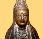 Chinese Bronze Ming Statue of Quanyin -  1368 - 1644