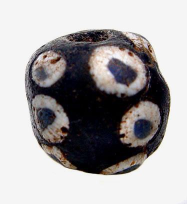 Very Rare Chinese Glass Eye Bead - Warring States - 475BC-221BC