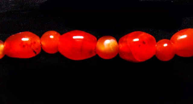 Ancient Carnelian Bead Necklace - 1000-500 BC